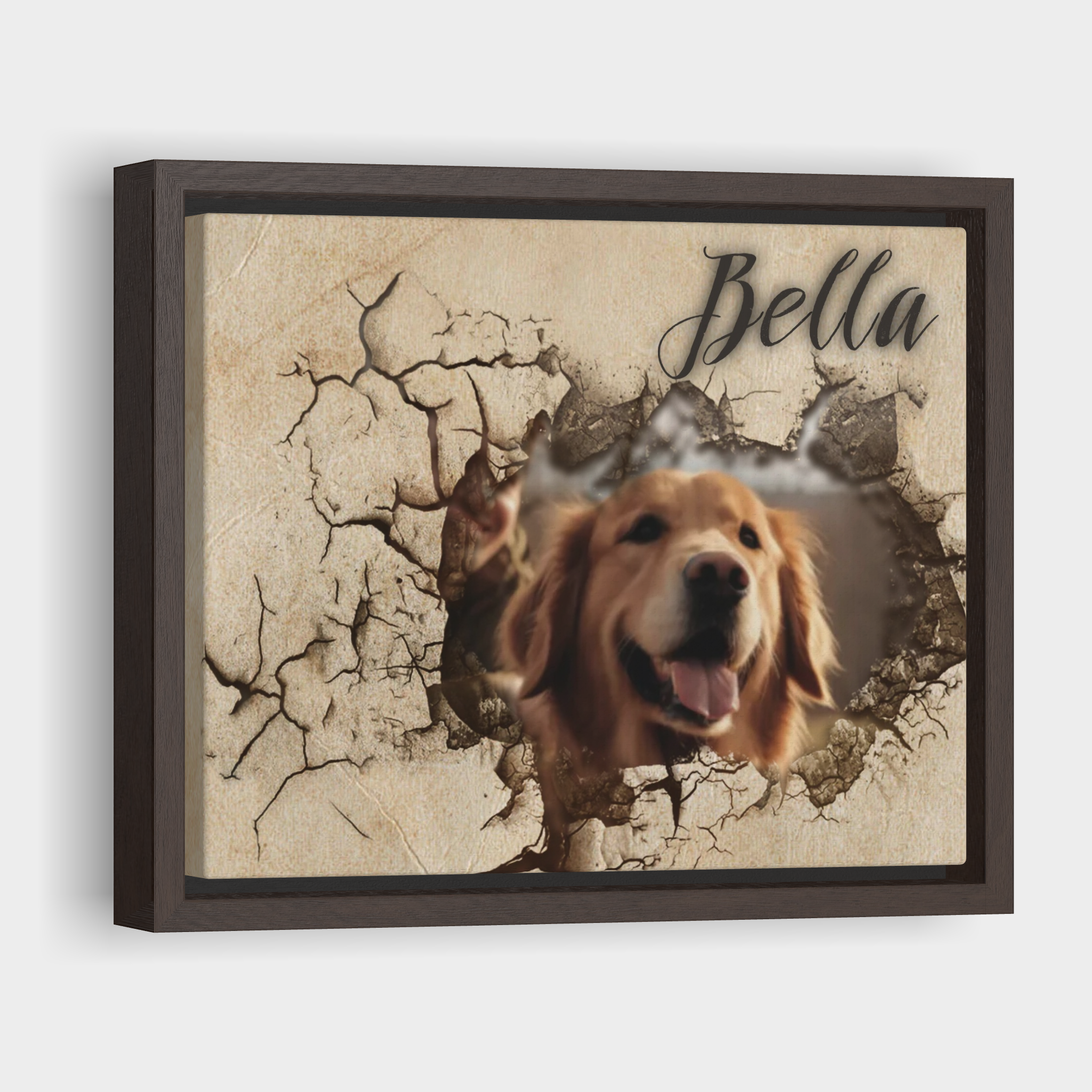 Forever in Hearts - Personalized Pet Memorial Print