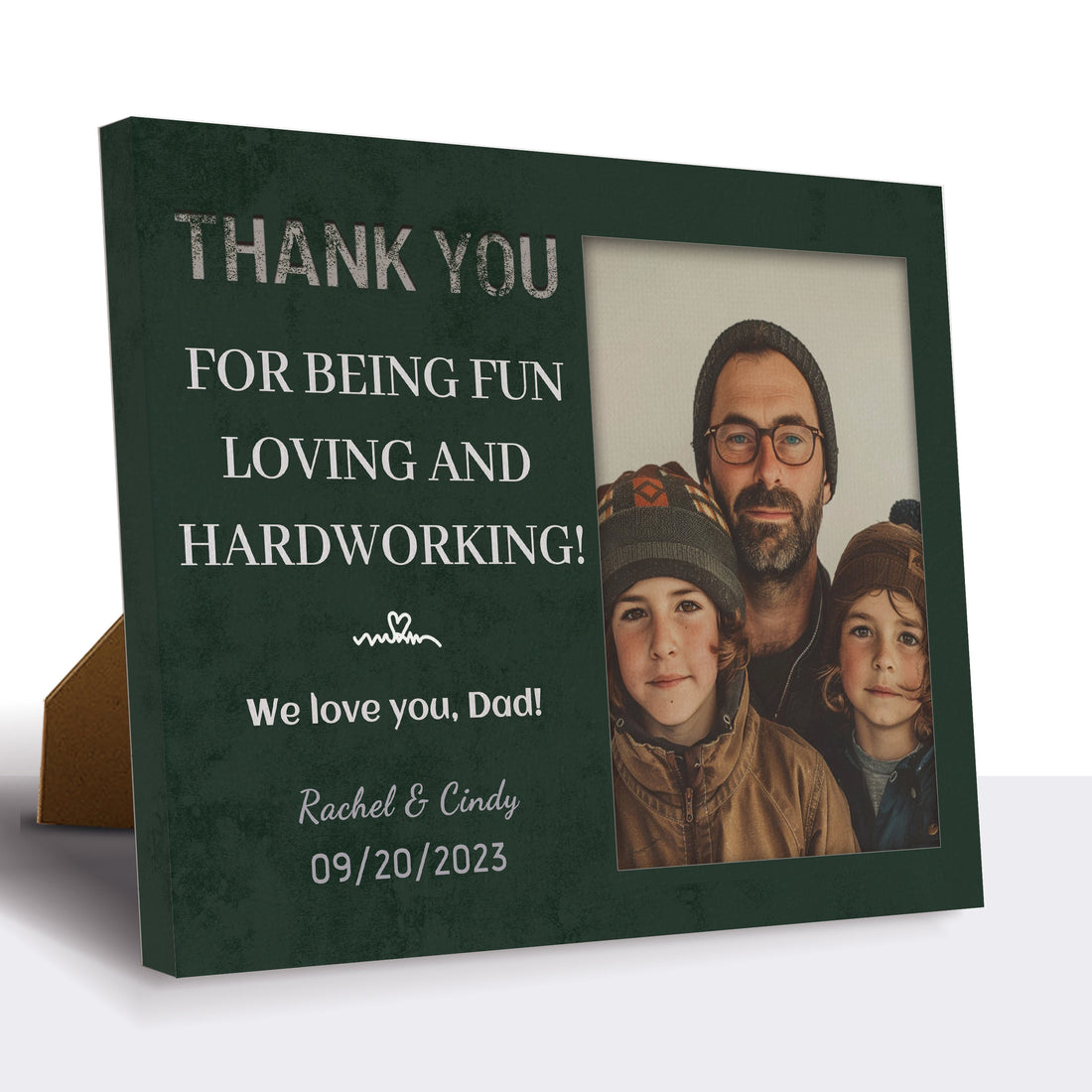 We Love You, Dad - Personalized Gratitude Print
