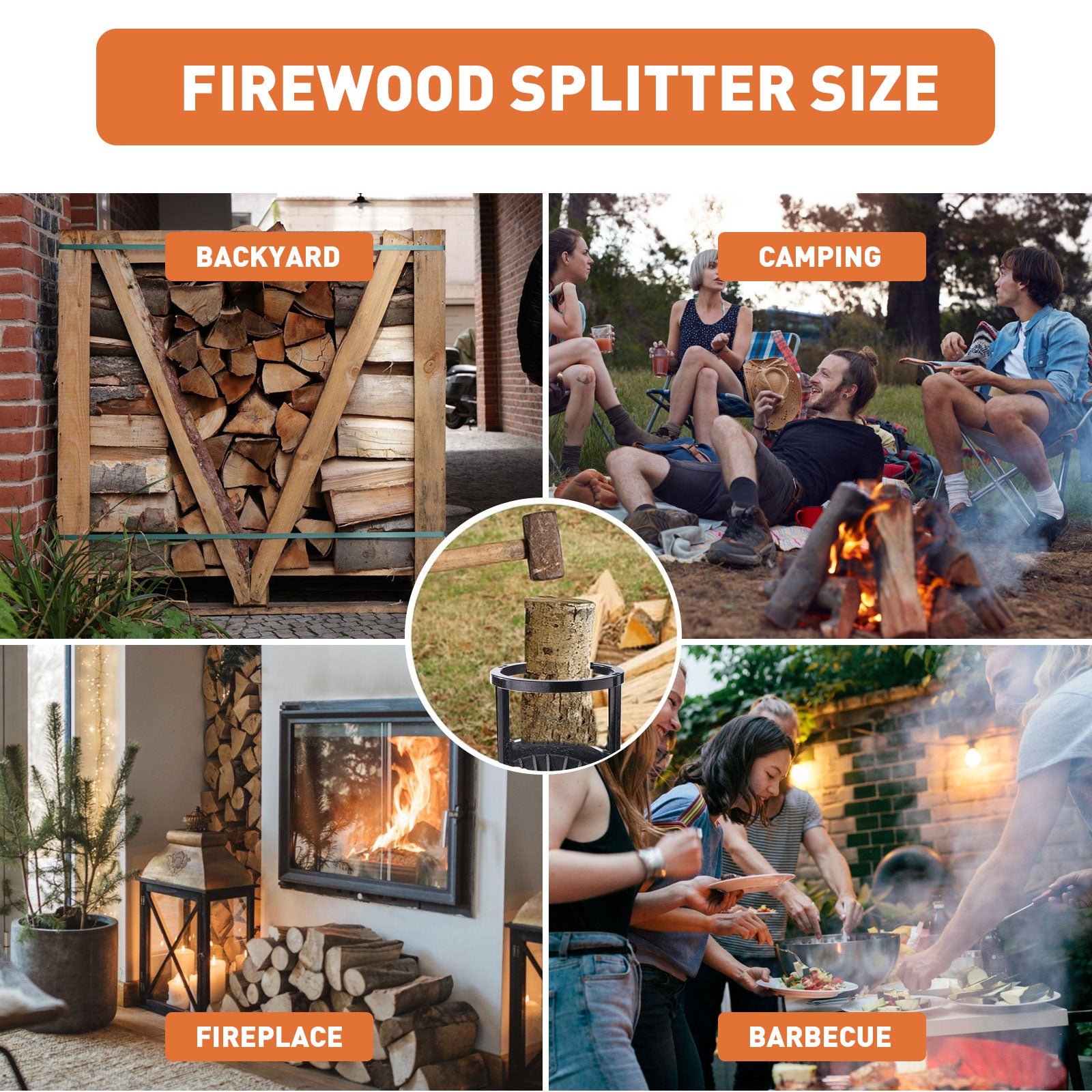 Firewood Splitter - Garden Gift