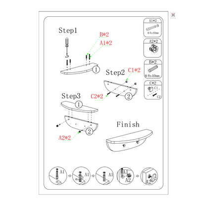Wall‑Mounted Pet Memorial Shelf