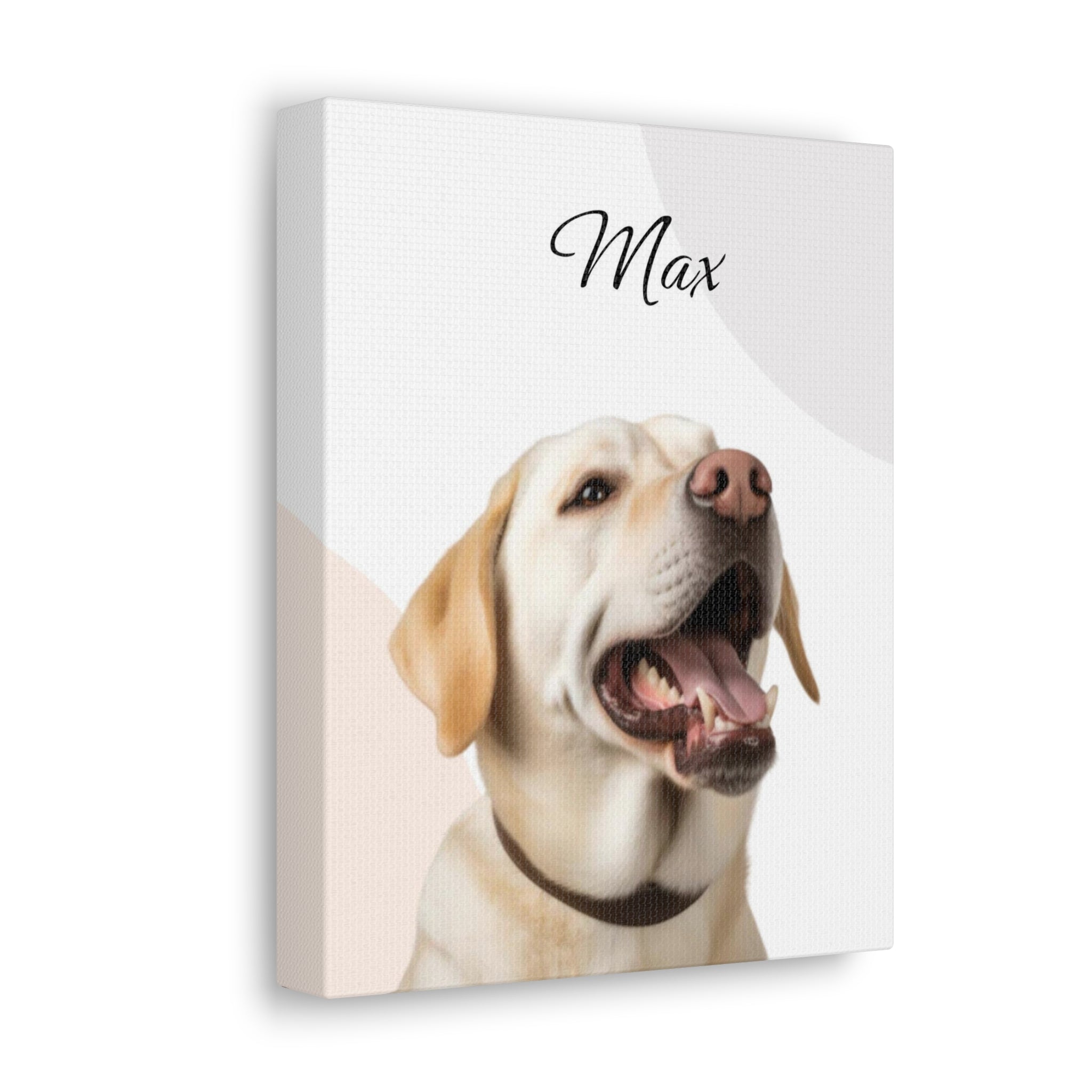 Pet Portrait - Personalized Pet Gift with Photo and Name